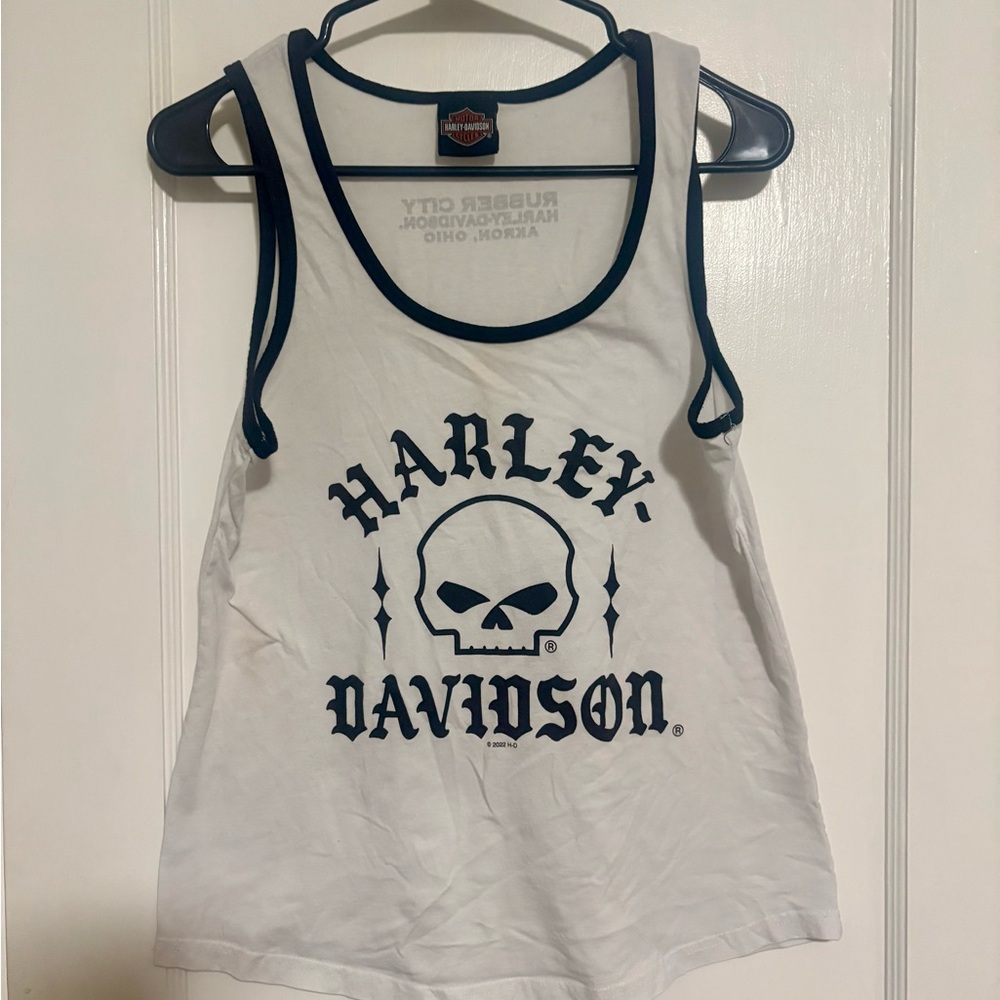 Women’s Harley-Davidson White Tank Top